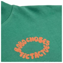 Enfant Bobo Choses T-Shirts, Chemises|T-shirt Col Montant Tic Tac Toe Coton Bio |