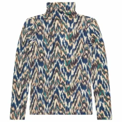 Ulla Johnson T-shirt Col Roulé Aurelia | Bleu Online