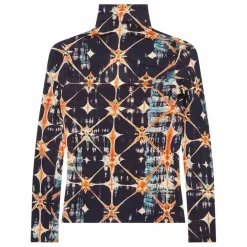 Hot Ulla Johnson T-shirt Col Roulé Aurelia | Orange