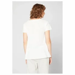 American Vintage T-shirt Col V Jacksonville | Blanc Hot