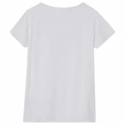 American Vintage T-shirt Col V Jacksonville | Blanc Hot