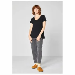 Femme American Vintage Tee-Shirts, Polos|T-shirt Col V Jacksonville |