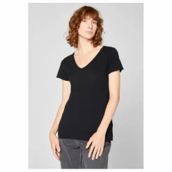 Femme American Vintage Tee-Shirts, Polos|T-shirt Col V Jacksonville |