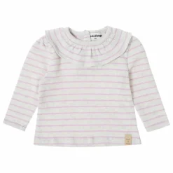 Tocoto Vintage T-Shirt Col Volant Marinière |