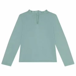 Enfant Petit Bateau T-shirt Col Volants |