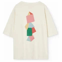 New The Animals Observatory T-shirt Collie Coton Bio | Ecru