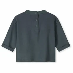 Gray Label T-shirt Coton Bio | Bleu gris New