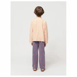 Bobo Choses T-Shirt Coton Bio Rayé | Orange Online
