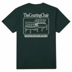 Pompeii T-shirt Courting Chair | Vert foncé Hot