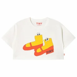 Enfant Tinycottons T-shirt Crop Walk Coton Bio |