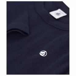 Enfant Petit Bateau T-shirt Côte Uni |