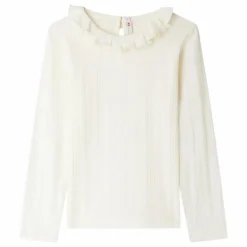 Enfant Bonpoint T-shirt Côtelé Bess Coton Bio |