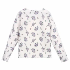 Enfant the new society Blouses, T-Shirts|Blouses, T-Shirts|T-shirt Côtelé Fleuri |