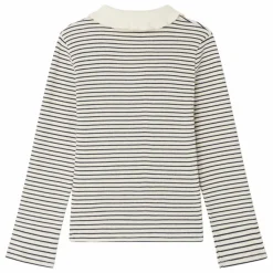 Enfant Bonpoint Blouses, T-Shirts|Blouses, T-Shirts|T-shirt Côtelé Juanna Rayé |