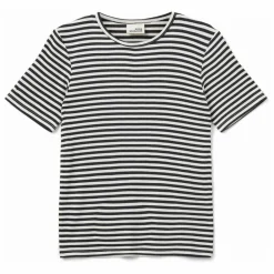 Sofie Schnoor T-shirt Côtelé Nataliasy Rayé | Noir Hot