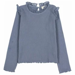 Enfant Búho T-shirt Côtelé Volants |