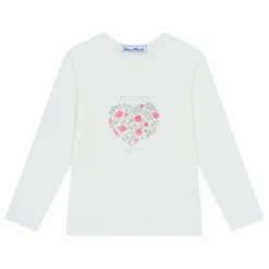 Tartine et Chocolat T-shirt Cœur | Blanc Discount