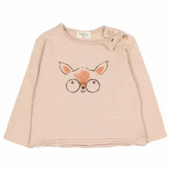 Búho Blouses, T-Shirts|T-shirt Deer Coton Bio |