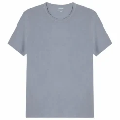 American Vintage T-shirt Devon | Bleu gris Discount
