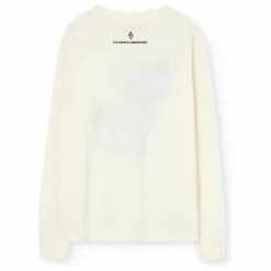 The Animals Observatory T-shirt Dog Fleurs | Ecru