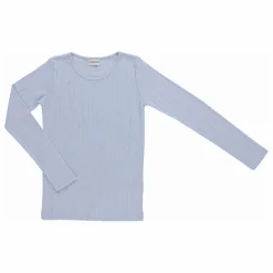 Femme Poudre Organic Tee-Shirts, Polos|T-shirt Eglantine Côtelé Pointelle - Collection Femme |