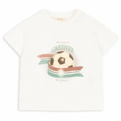 Konges Sløjd T-Shirt Era Coton Bio | Ecru Hot