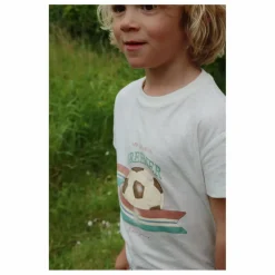 Konges Sløjd T-Shirt Era Coton Bio | Ecru Hot