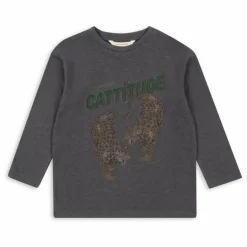 Enfant Konges Sløjd T-Shirts, Chemises|Blouses, T-Shirts|T-shirt Era Tigres Lin |