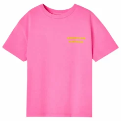 American Vintage T-shirt Fizvalley | Rose fluo Clearance