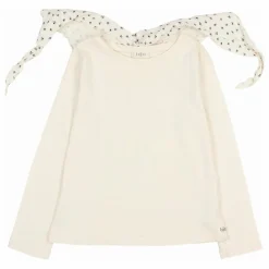 Best Búho T-shirt Foulard Gaze de Coton Bio | Ivoire