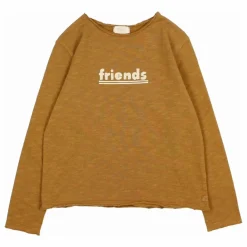 Hot Búho T-shirt Friends Coton Bio | Ocre