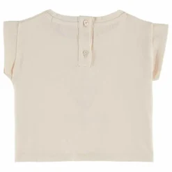 Sale Emile et Ida T-Shirt Fête des Mères Coton Bio | Crème