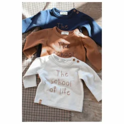 Online 1+ in the family T-shirt Harald | Beige chiné