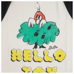 Bobo Choses T-Shirt Hello Joy Coton Bio | Noir
