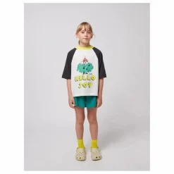Bobo Choses T-Shirt Hello Joy Coton Bio | Noir