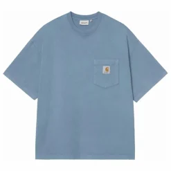 Carhartt WIP T-shirt Hudson | Bleu Acier Hot