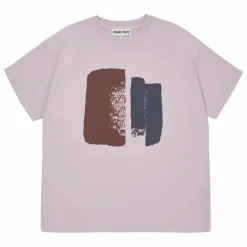 Enfant Main Story T-shirt Imprimé Coton Bio | Lilas