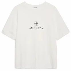 Femme Anine Bing T-shirt Jaylin Monogram |