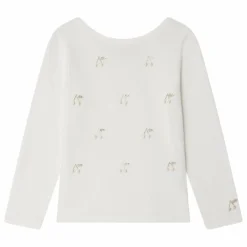 Hot Bonpoint T-shirt Jibou Jersey Coton Bio | Blanc