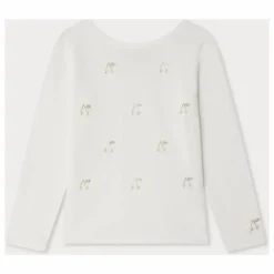 Hot Bonpoint T-shirt Jibou Jersey Coton Bio | Blanc