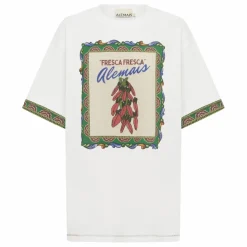 Femme Alémais T-shirt Katerina Chilli Coton Bio |