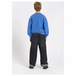 Clearance Finger in the nose T-shirt King Coton Bio | Bleu roi