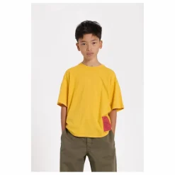 Outlet Finger in the nose T-shirt King Coton Bio | Jaune
