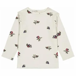 Studio Bohème T-shirt Lala Mûres Coton Bio | Ecru