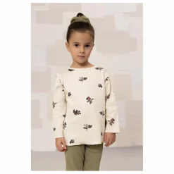 Studio Bohème T-shirt Lala Mûres Coton Bio | Ecru