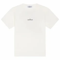 Stone Island T-shirt Landscape | Blanc Discount