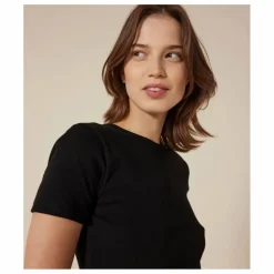 Clearance Petit Bateau T-shirt l'Iconique - Collection Femme | Noir