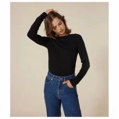 Femme Petit Bateau T-shirt l'Iconique Manches Longues - Collection Femme |