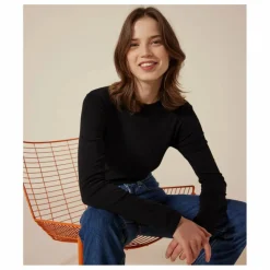 Femme Petit Bateau T-shirt l'Iconique Manches Longues - Collection Femme |