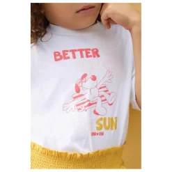 Online Bonton T-shirt Livo Sun | Blanc